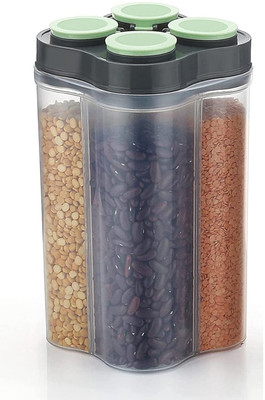 GEMEC Plastic Grocery Container  - 2500 ml(Clear)