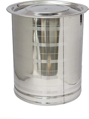 Duodeno Steel Utility Container  - 10 kg(Silver)