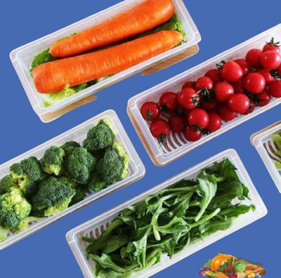 ARNISH Plastic Fridge Container  - 1500 ml(Pack of 5, Clear)