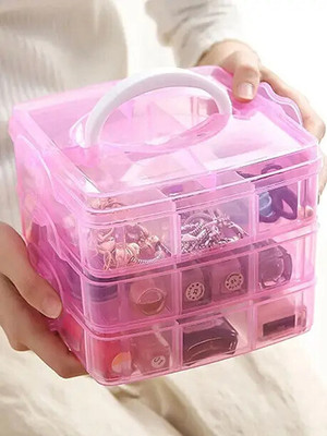 SJK Plastic Utility Container  - 200 g(Multicolor)