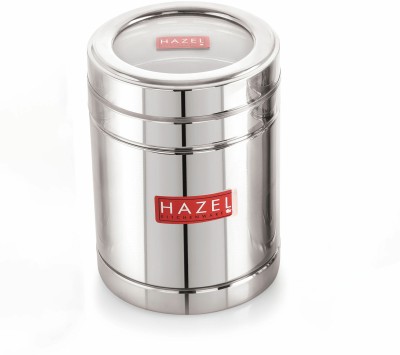 HAZEL Steel Grocery Container  - 1400 ml(Silver)