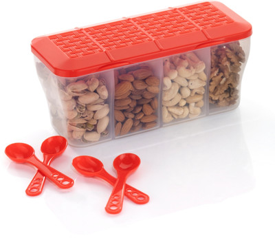 MAGICSPOON Polypropylene Utility Container  - 1800 ml(Red)