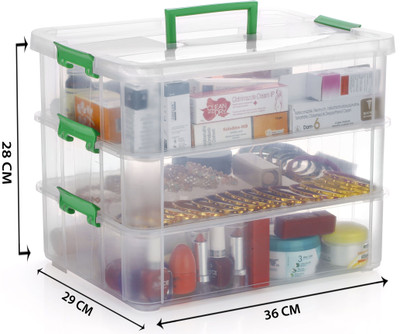Flipkart SmartBuy Plastic Utility Container  - 30 L(Green)