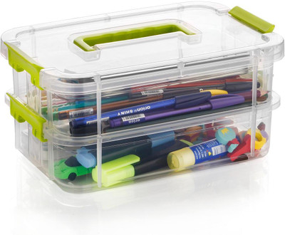 Sorath Plastic Grocery Container  - 300 ml(Multicolor)
