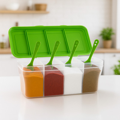 Metrolife Plastic Grocery Container  - 1800 ml(Clear)