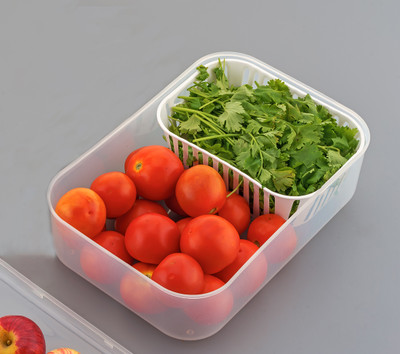 2Mech Plastic Fridge Container  - 2500 ml(White)
