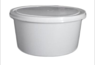 Raga Plus Plastic Utility Container  - 500 ml(Pack of 50, White)