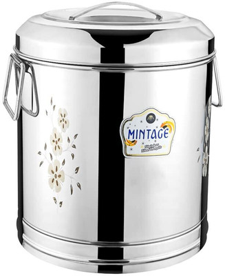 Mintage Stainless Steel Grocery Container  - 5 L(Silver)