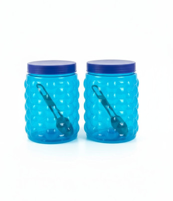 FLEXO Plastic Utility Container  - 1500 ml(Pack of 2, Blue)