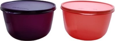 Ridhi Sidhi Plastic Grocery Container  - 2 L(Pack of 2, Multicolor)