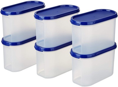 Flipkart SmartBuy Plastic Utility Container  - 1200 ml(Pack of 6, Blue)