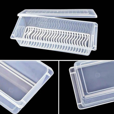 Ecodex Plastic Fridge Container  - 1500 ml(Pack of 5, Clear)