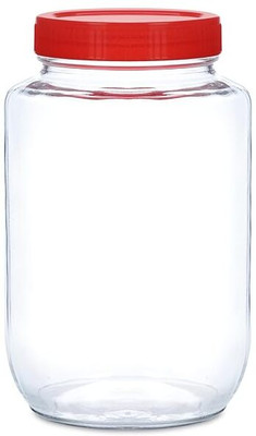 Coozico Glass Grocery Container  - 3000 ml(Clear)