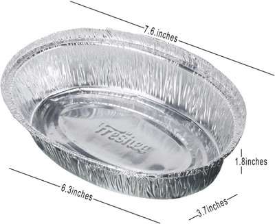 Freshee Aluminium Utility Container  - 600 ml(Silver)