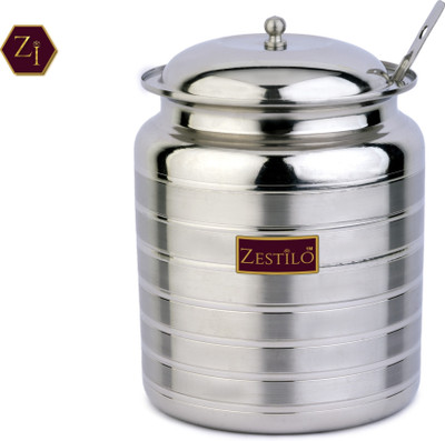 Zestilo Steel Utility Container  - 750 ml(Silver)