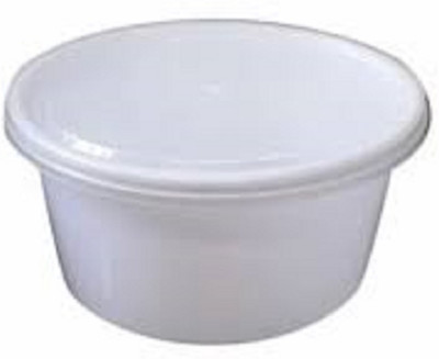 PK Collection Plastic Grocery Container  - 500 ml(Pack of 30, White)