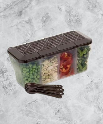 NEWSPARSH Plastic Utility Container  - 800 g(Brown)