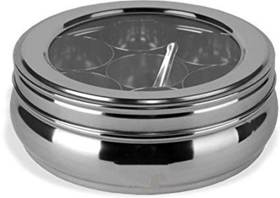 MILTLIFE Steel Utility Container  - 1.5 L(Silver)