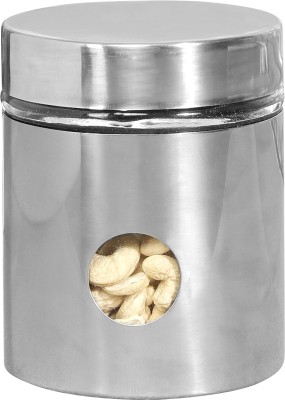 Flipkart SmartBuy Steel, Glass Grocery Container  - 900 ml(Silver)