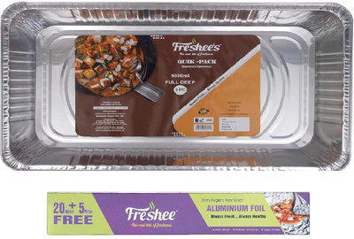 Freshee Aluminium Utility Container  - 9000 ml(Silver)