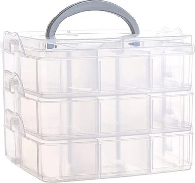 SJK Plastic Utility Container  - 200 g(Multicolor)