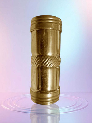 Solino Brass Utility Container  - 35 ml(Gold)