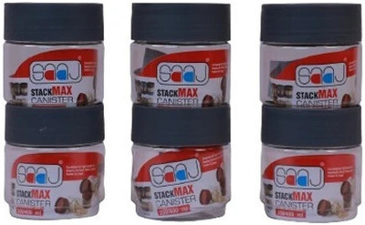EssaBella Plastic Utility Container  - 250 ml(Pack of 6, Multicolor)