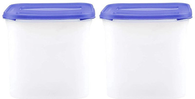 Cutting EDGE Plastic Grocery Container  - 4.5 L(Pack of 2, Blue)