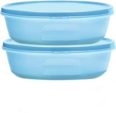 TUPPERWARE Plastic Fridge Container  - 1 L(Pack of 2, Blue)