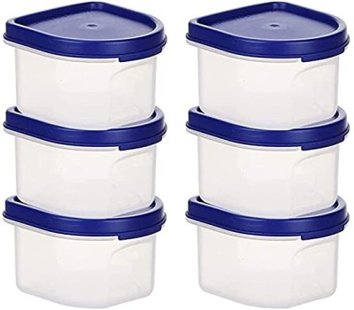 Rlon Plastic Grocery Container  - 500 ml(Pack of 6, Clear)