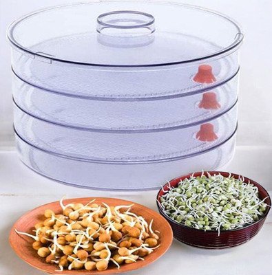 MINAG Plastic Sprout Maker  - 1000 ml(White)