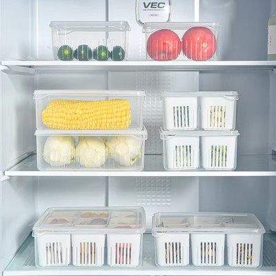 Marmik Plastic Fridge Container  - 2 L(White)