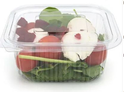 PRIDE SALES Plastic Grocery Container  - 100 ml(Pack of 25, White)