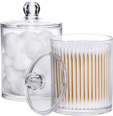 Xpandio Plastic Utility Container  - 400 ml(Pack of 2, Clear)