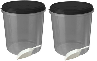 AK HUB Plastic Utility Container  - 15000(Pack of 2, Black)