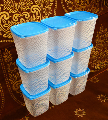 Loknath Plastic Utility Container  - 2000 ml(Pack of 9, Blue)