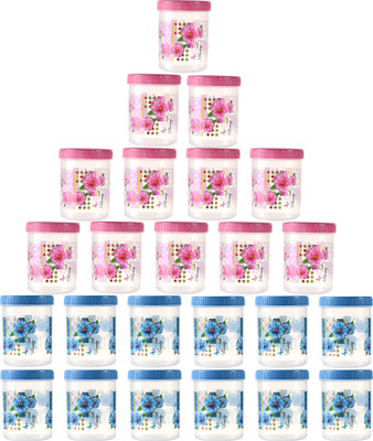 KUBER INDUSTRIES Plastic Utility Container  - 1000 ml(Pack of 24, Pink)