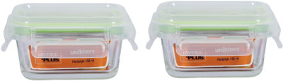 Jaypee Plus Plastic Utility Container  - 150 ml(Pack of 2, Clear)