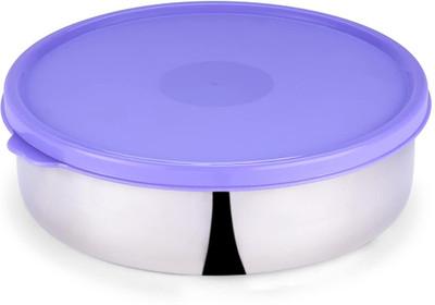 Oliveware Steel Utility Container  - 1000 ml(Violet)