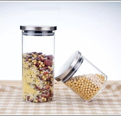 Avresta Glass Cereal Dispenser  - 400 ml(Pack of 2, Clear)