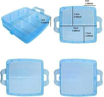 Shreeji Plastic Utility Container  - 1000 ml(Multicolor)