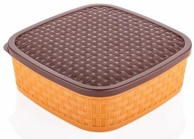 Raghuvir Plastic Grocery Container  - 1 L(Brown)