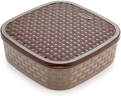 Shubham Sajavat Plastic Grocery Container  - 400 ml(Multicolor)