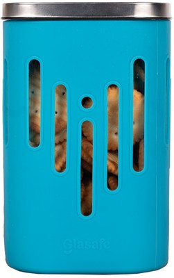 GLASAFE Glass Utility Container  - 1200 ml(Blue)
