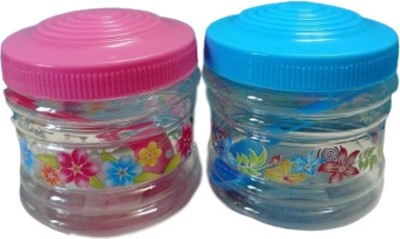 Ketu plastic Plastic Grocery Container  - 250 ml(Pack of 4, Multicolor)