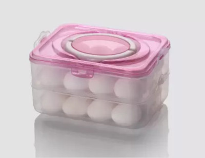 LYUD Plastic Egg Container  - 2 dozen(Multicolor)