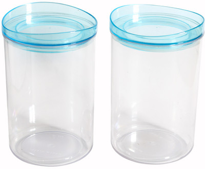 kgr products Plastic Utility Container  - 1000 ml(Pack of 2, Blue)