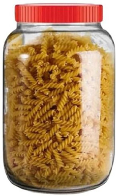 RUTVIHK Glass Grocery Container  - 2000 ml(Clear)