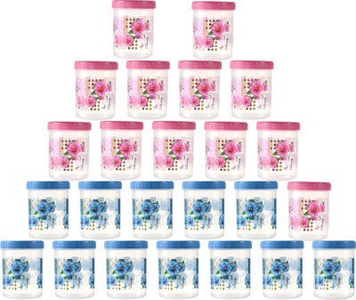 KUBER INDUSTRIES Plastic Utility Container  - 500 ml(Pack of 24, Pink)