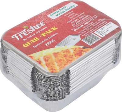 Freshee Aluminium Utility Container  - 250 ml(Silver)